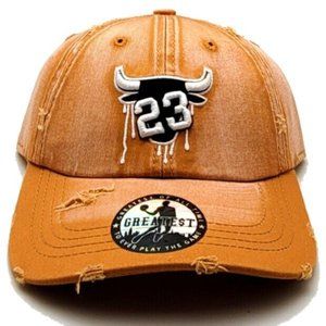 Chicago Greatest 23 Vintage Drip Strapback Hat